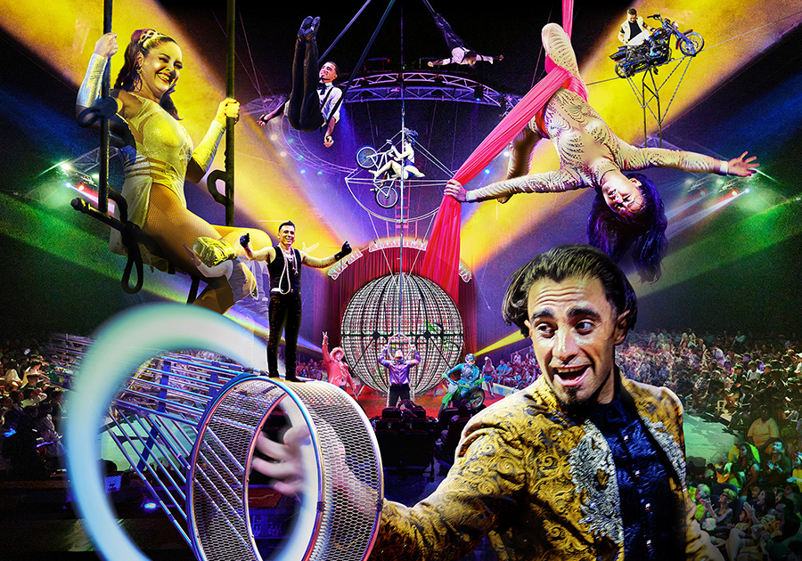 迫力満点のサーカス＆ディナーショー